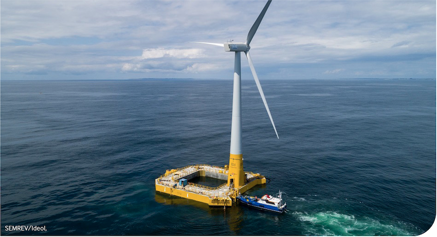 « Éolien flottant : à la conquête du large », la dernière note de l’Observatoire des énergies de la mer