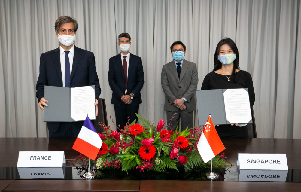 La France et Singapour signent un accord pour renforcer leur coopération maritime