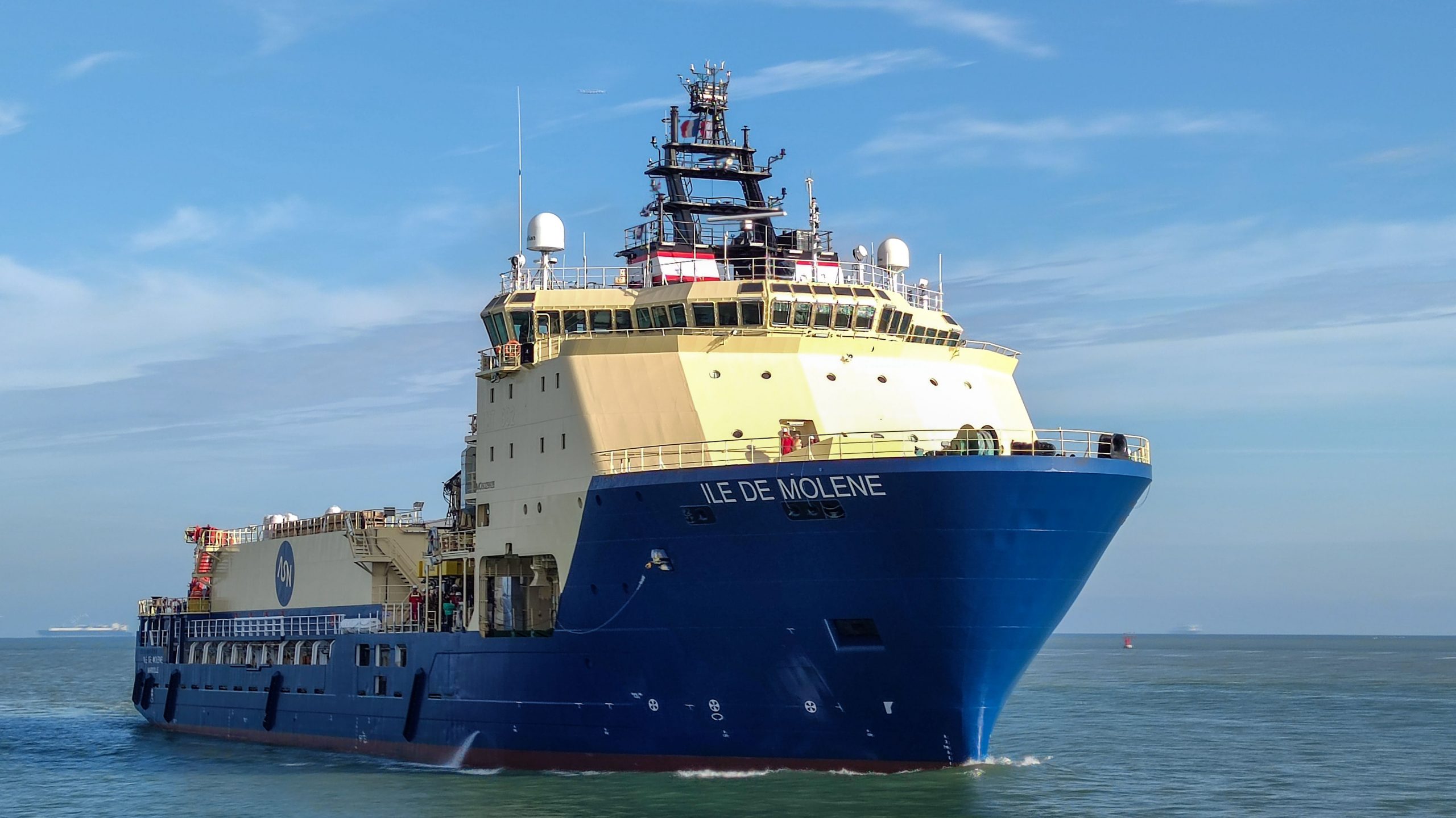 Inauguration d’un nouveau navire câblier de maintenance par Alcatel Submarine Networks