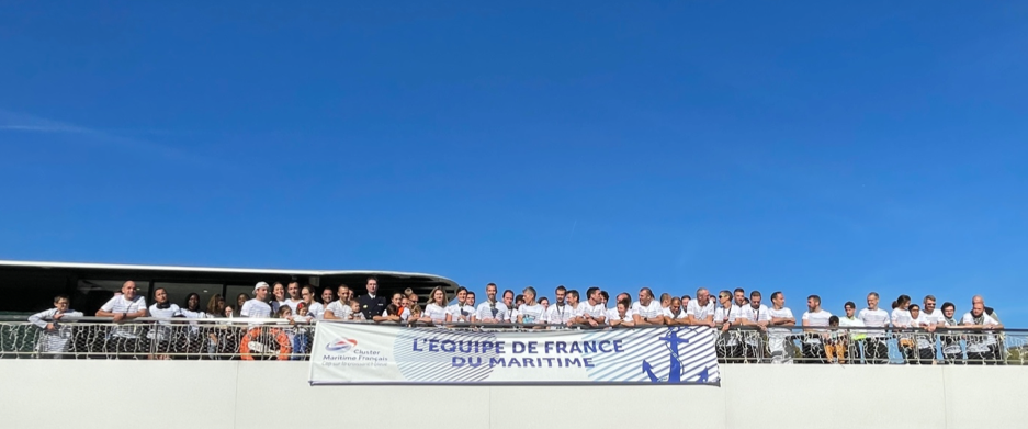 Une équipe maritime aux 20 km de Paris : l’opération sportive du Cluster Maritime Français