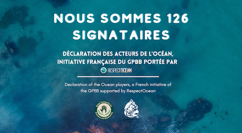 126 signataires pour la préservation de la Biodiversité Marine