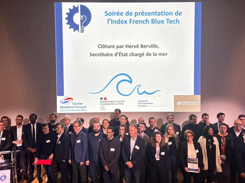 Index French Blue Tech : Lancement du 1er index des startups maritimes françaises