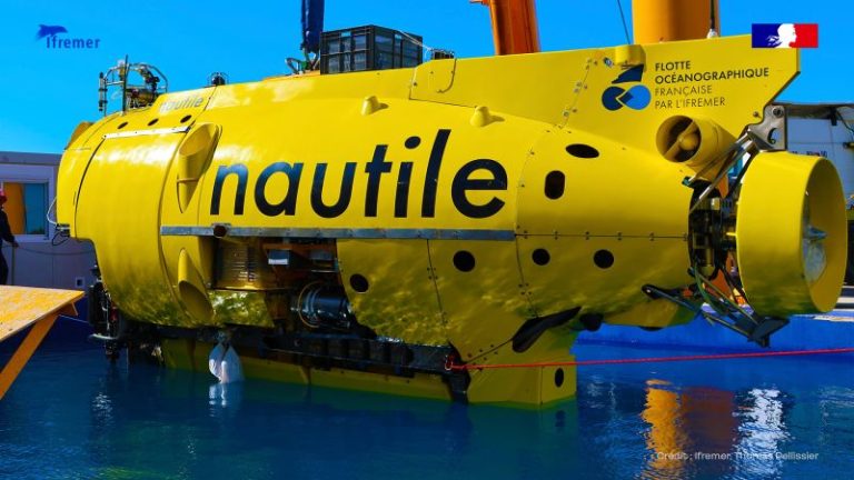 Des tests réussis pour le Nautile de l’Ifremer
