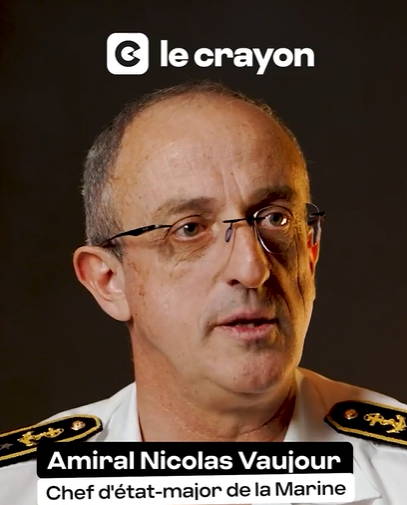 Interview de l’Amiral Nicolas Vaujour, chef d’état-major de la Marine Nationale