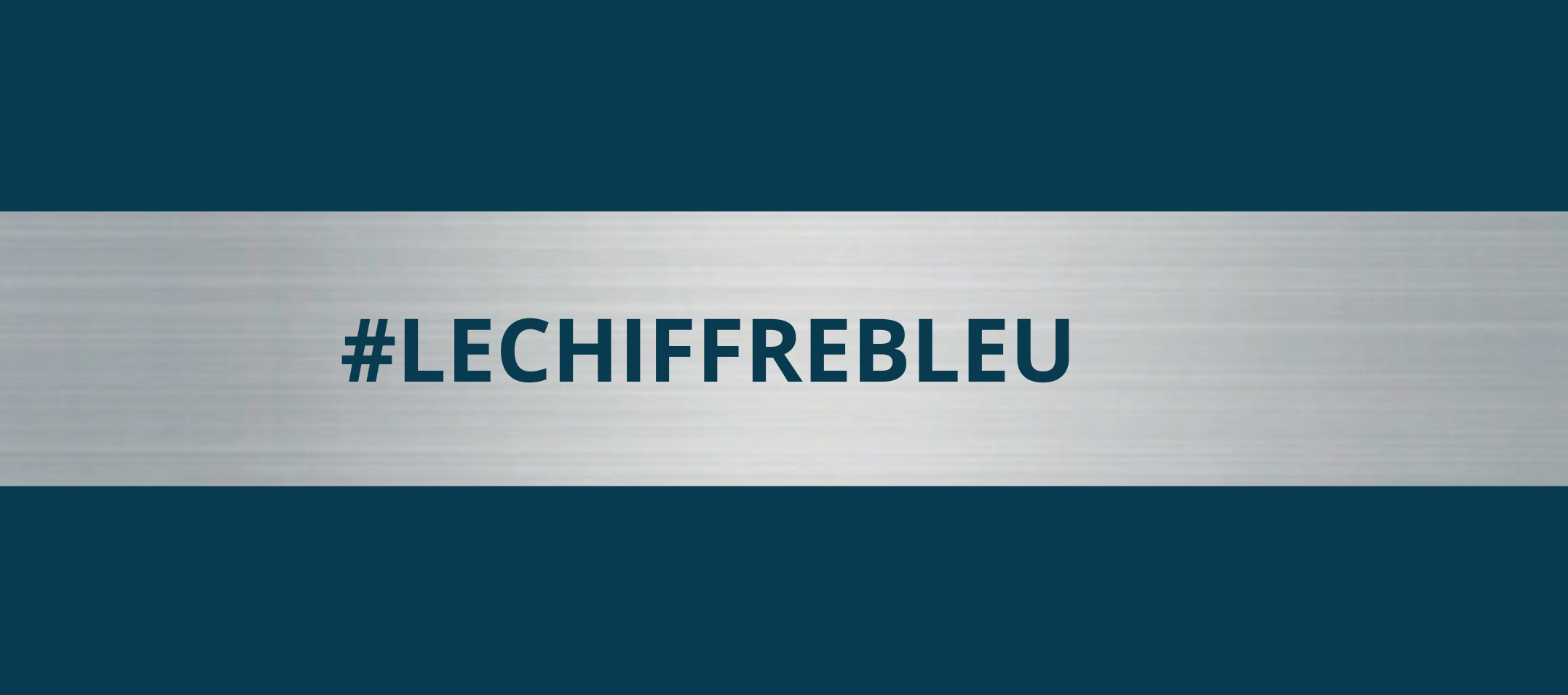 #LeChiffreBleu