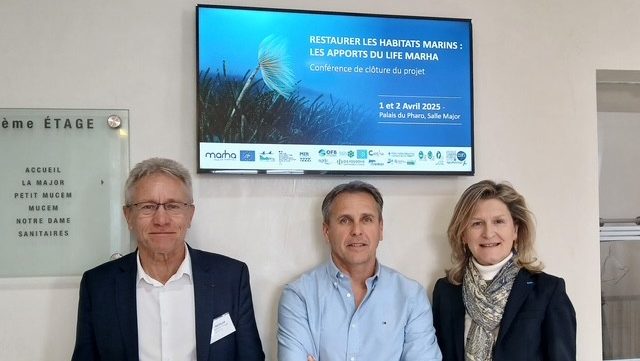 La conférence de clôture « Restaurer les habitats marins : les apports du Life Marha » s’est tenue à Marseille les 1er et 2 avril.