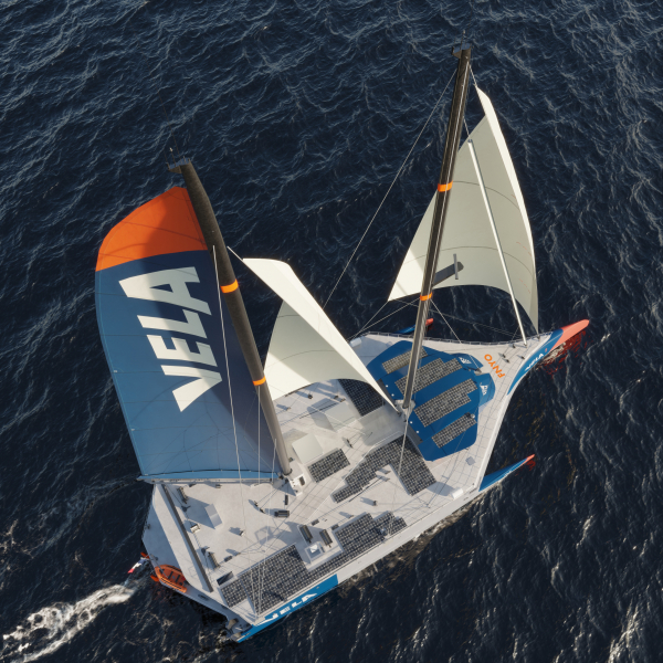 Caen-Ouistreham retenu comme port d’attache du trimaran cargo à voile VELA