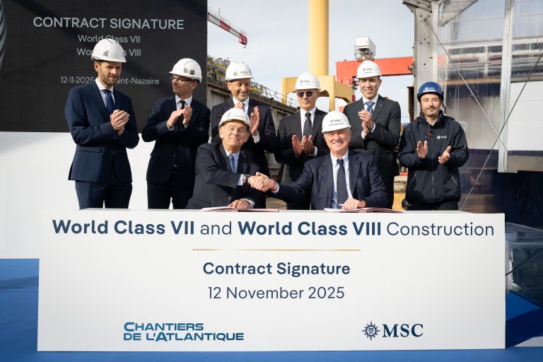 MSC Croisières annonce la commande de deux nouveaux navires World Class avec Chantiers de l’Atlantique