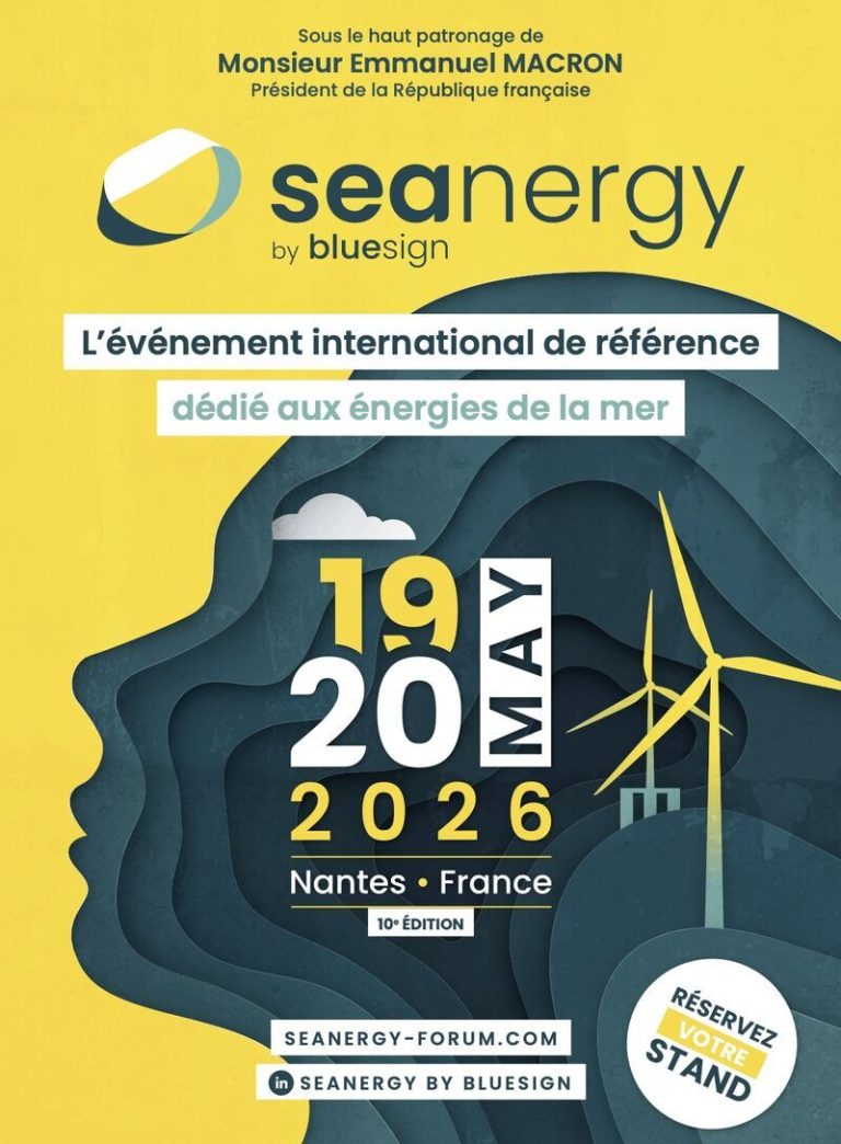 Le Cluster Maritime Français à SEANERGY by Bluesign !