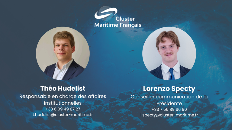 Deux nouveaux membres rejoignent l’équipage du Cluster Maritime Français !